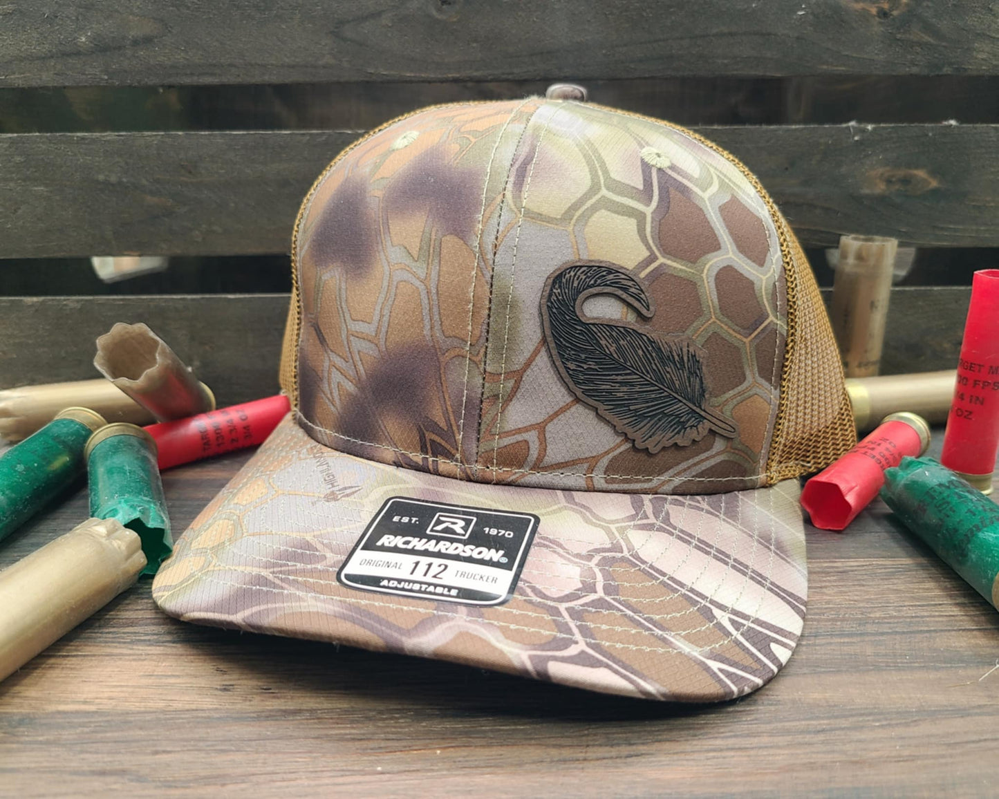 Mallard Curl on Camo