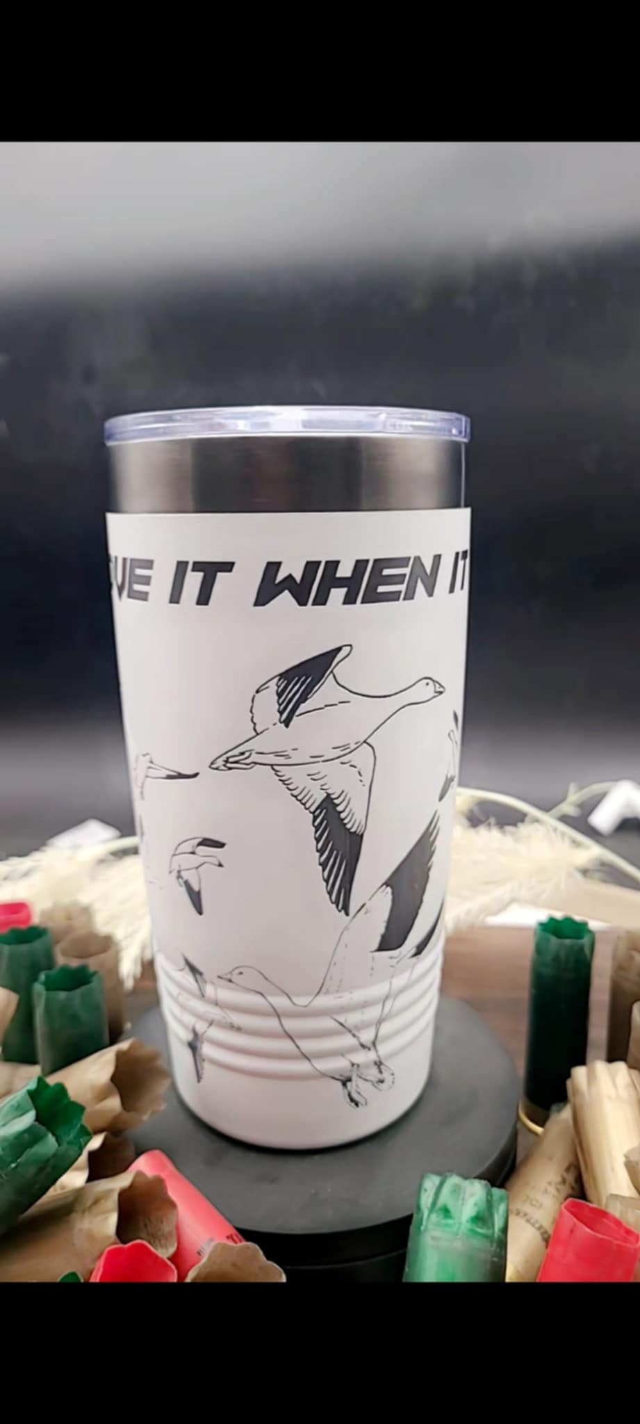 Love It When It Snows Tumbler 20oz