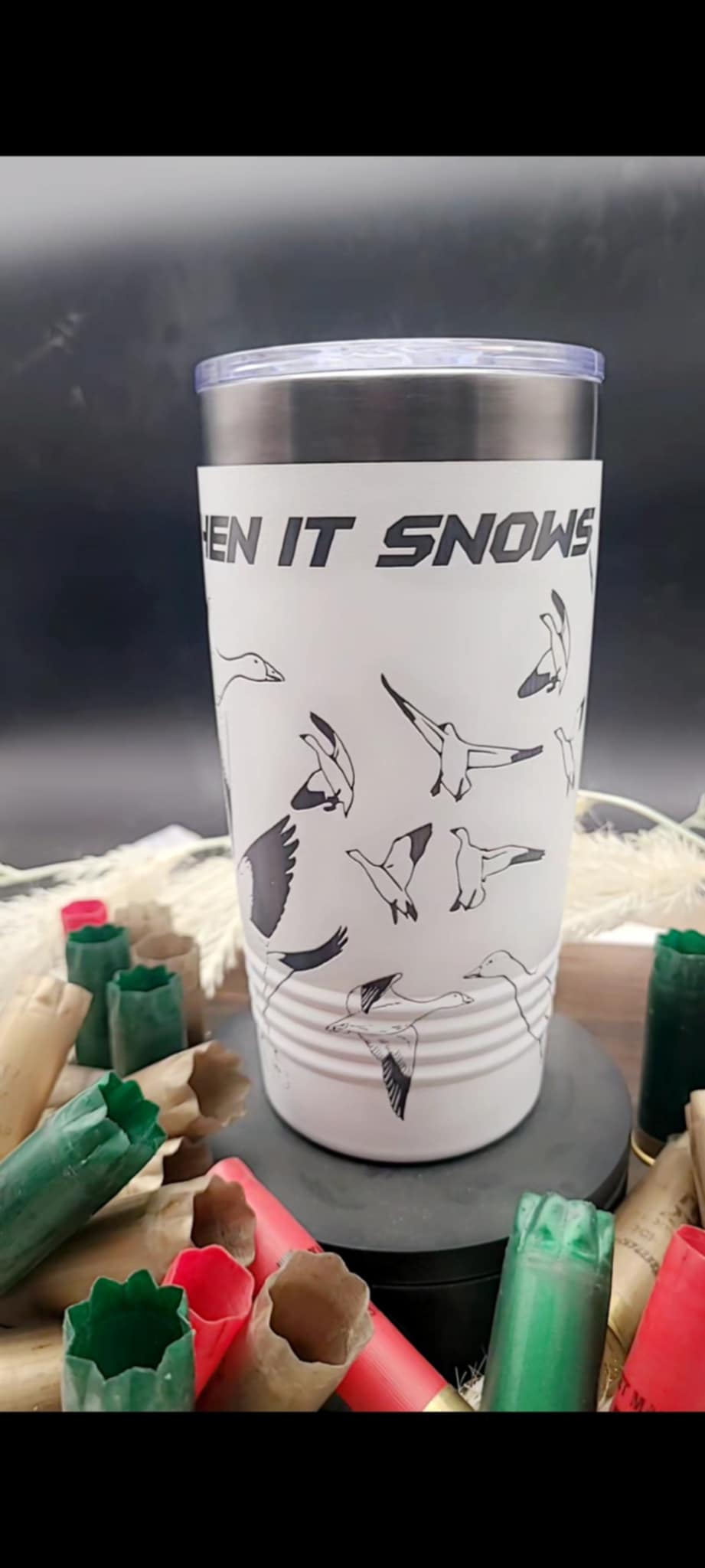 Love It When It Snows Tumbler 20oz