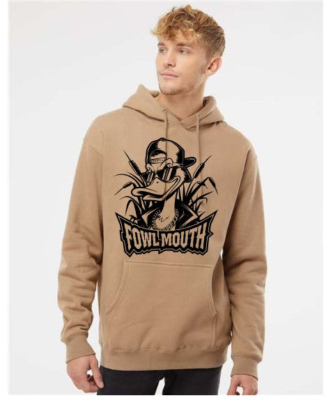 Fowl Mouth Independent Trading Hooded Sweatshirt